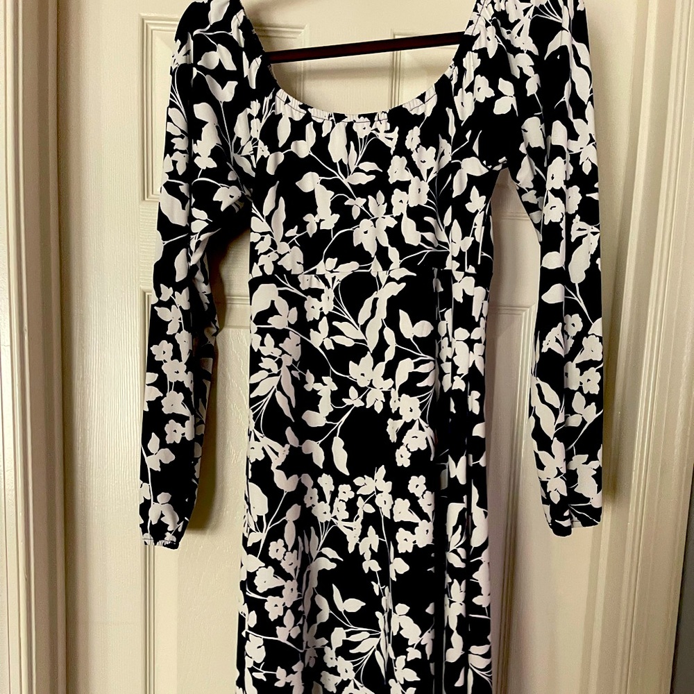 Long Sleeve knee length dress